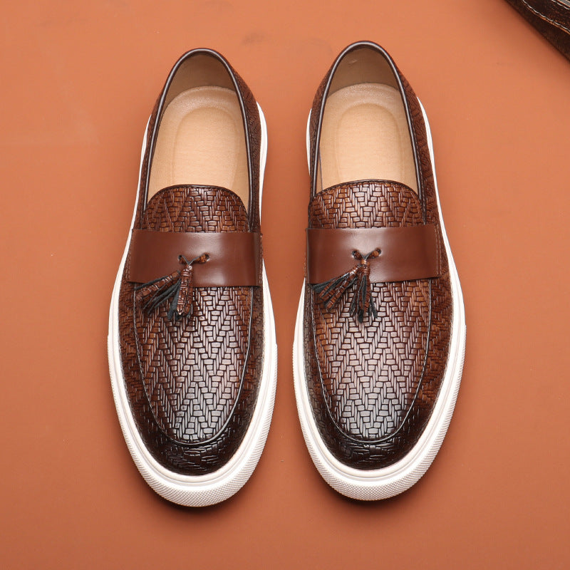 Men's Casual Shoes Versatile Pattern Gommino