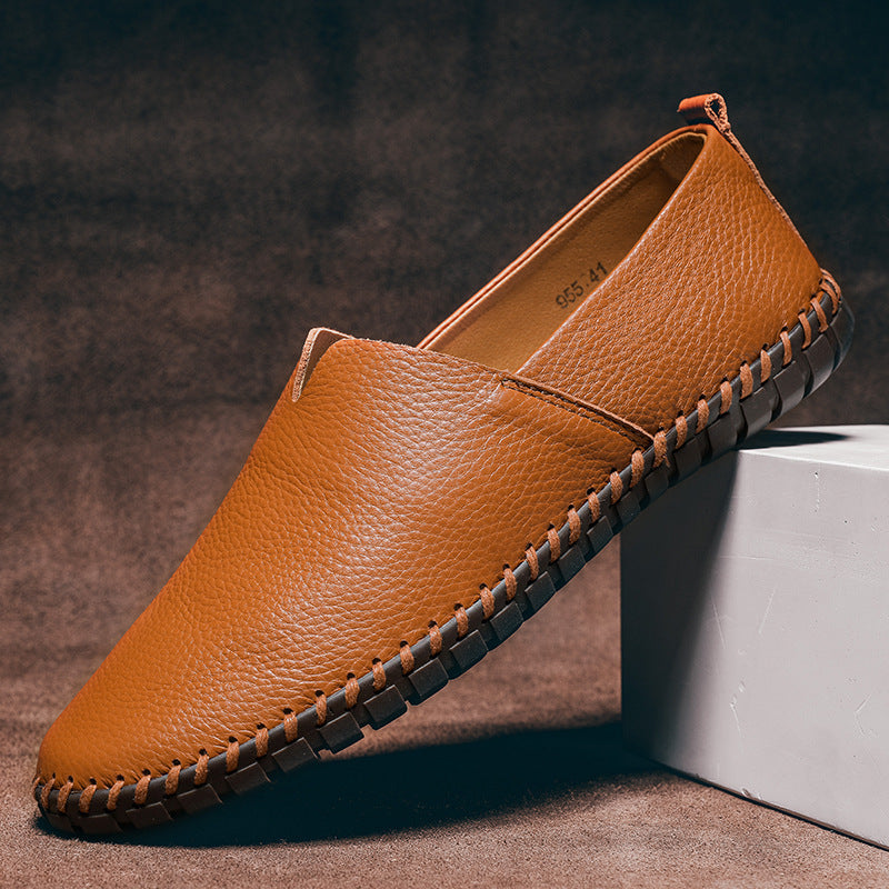 Men's Gommino Layer Leather Slip-on